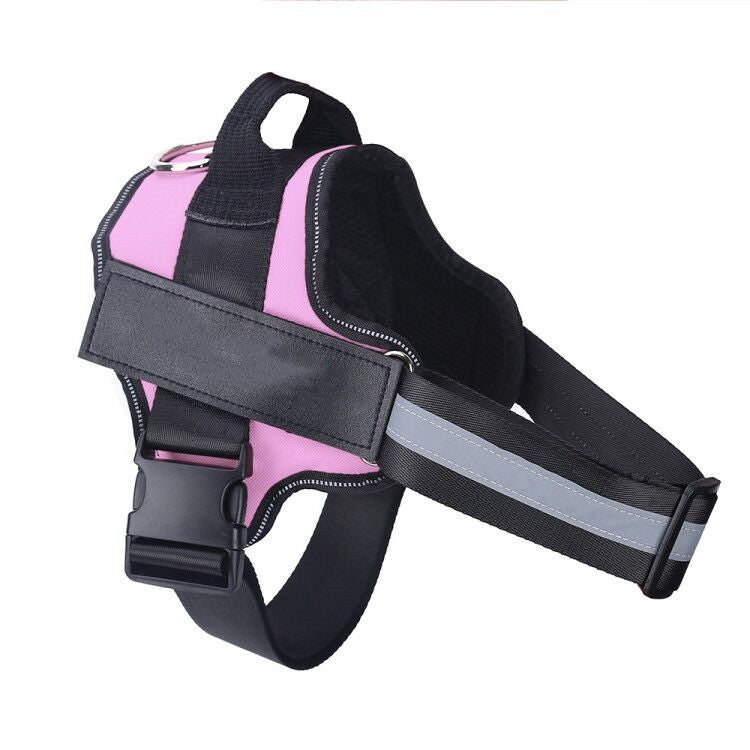 Peitoral Anti-Puxão para Cães – Ajustável, Refletor e Ultra Confortável